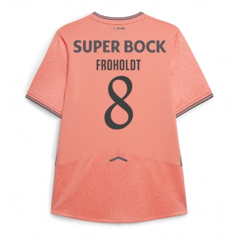 Billige Fotballdrakt Porto Victor Froholdt #8 Replika Bortedrakt 2025-26 Kortermet